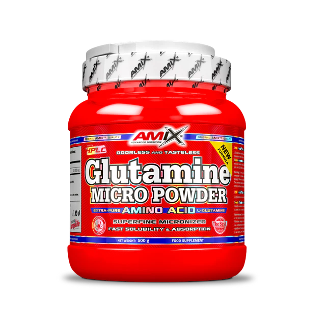 Glutamina Amix 500 g | Aminoácidos en Polvo