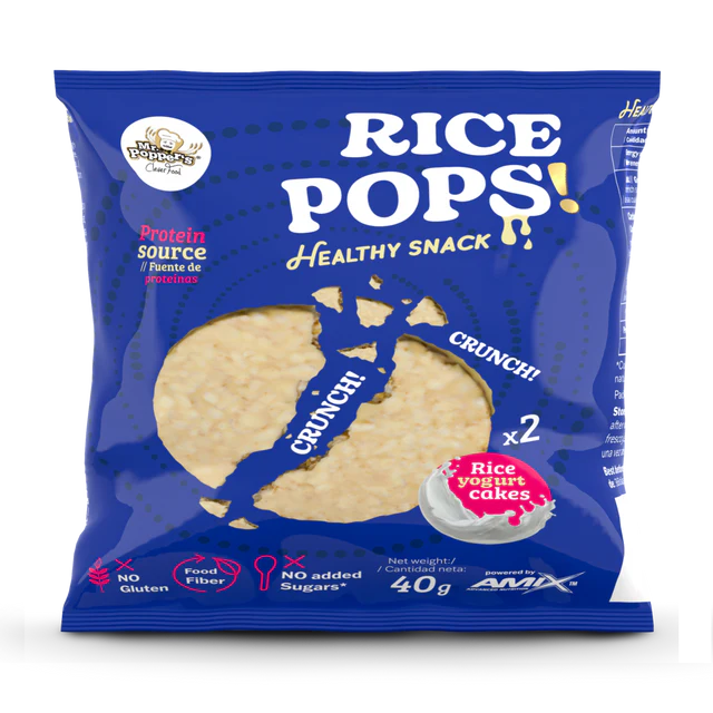 Tortitas de Arroz Rice Pops Pack 12 x 40g | Mr Popper's