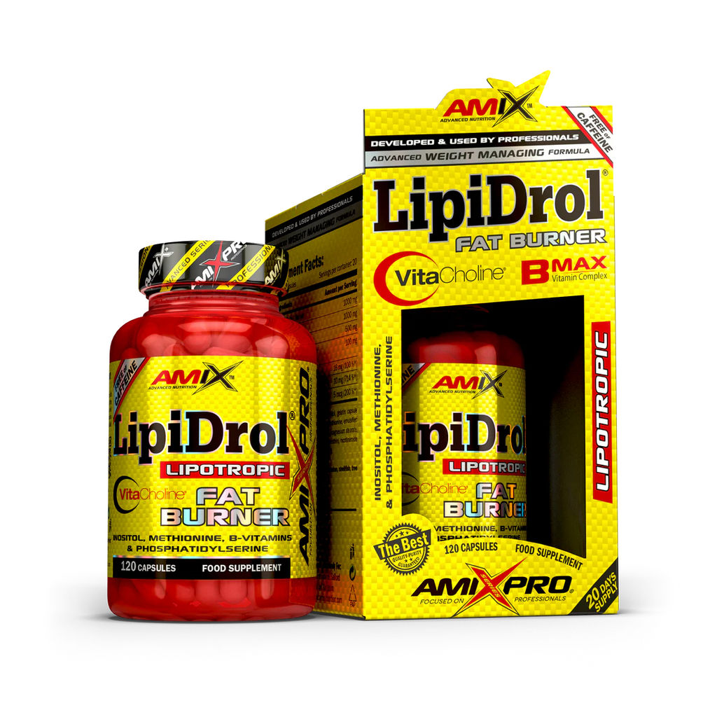 Lipidrol Fat Burner 120 cápsulas | Amix Pro