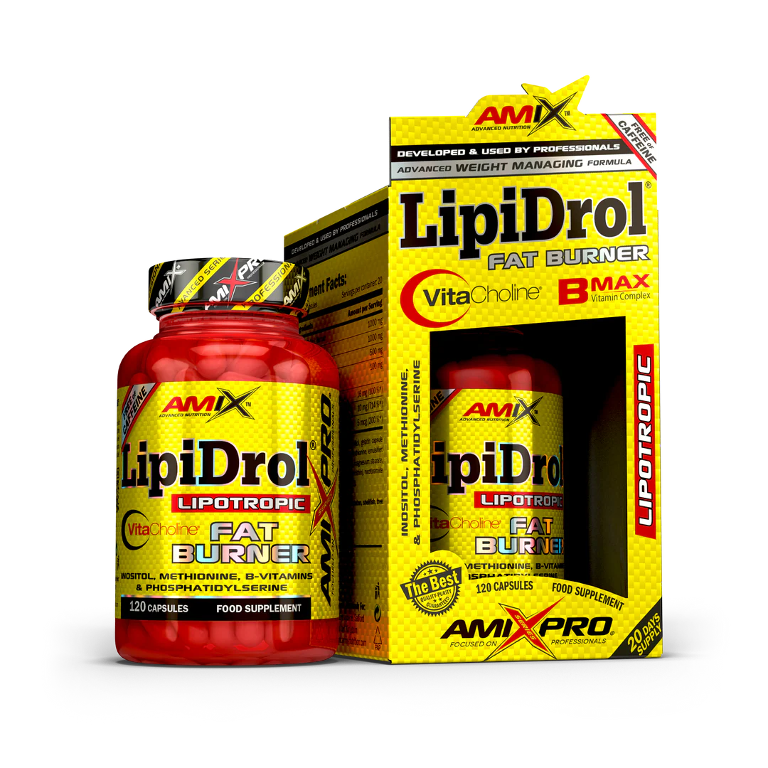 Lipidrol Fat Burner 120 cápsulas | Amix Pro