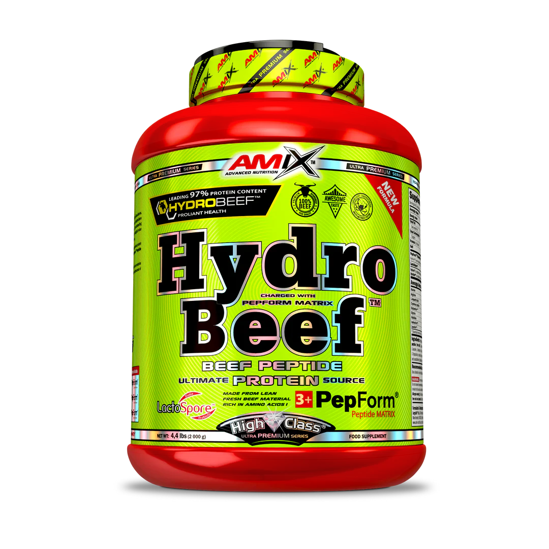 HydroBeef Protein Amix 2 kg | Proteína de carne hidrolizada