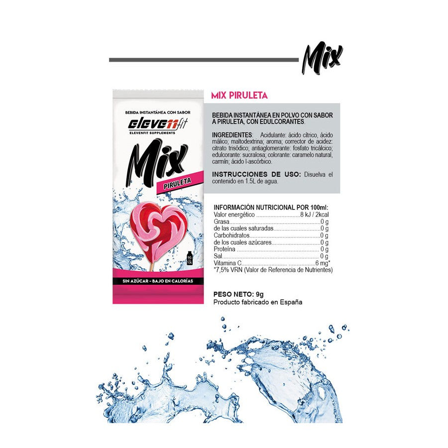 Eleven Fit Mix Dulces 24UD | Saborizantes para Disolver