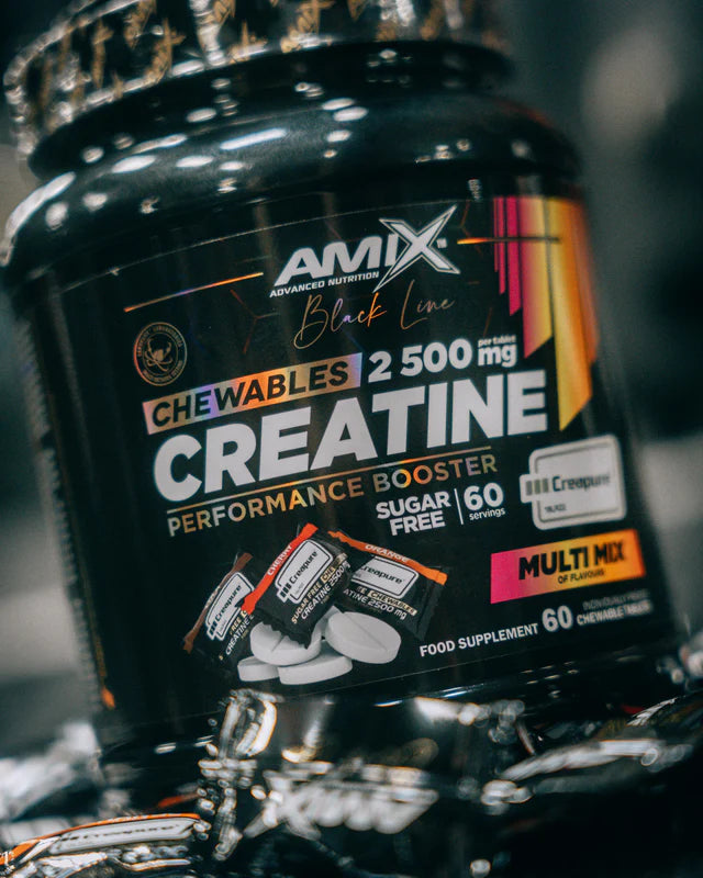 Creatina Creapure Masticable | Black Line Amix