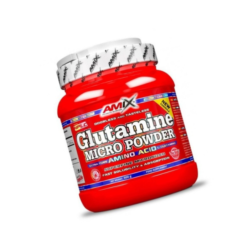 Glutamina Amix 500 g | Aminoácidos en Polvo