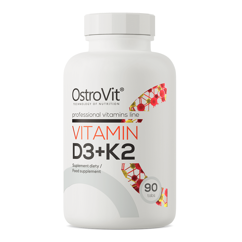 Vitamina D3 + K2 OstroVit 90 comprimidos