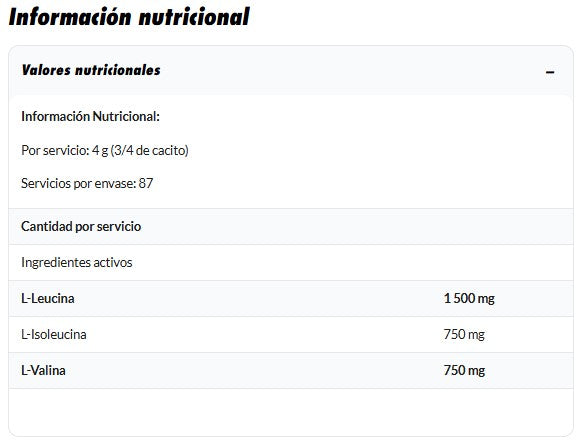 Aminoácidos BCAA en polvo 350 g | Elite Rate Amix