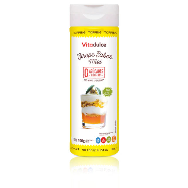 Sirope Sabor Miel Vitadulce 400 g | Sirope dulce