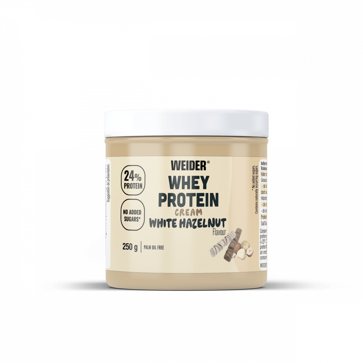 Whey Protein Cream Weider 250g | Crema Proteica Sabores