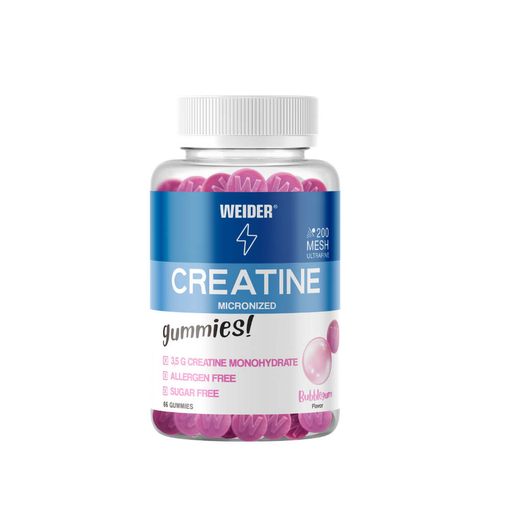 Weider Creatine Gummies 200 Mesh Chicle | 66 Gominolas