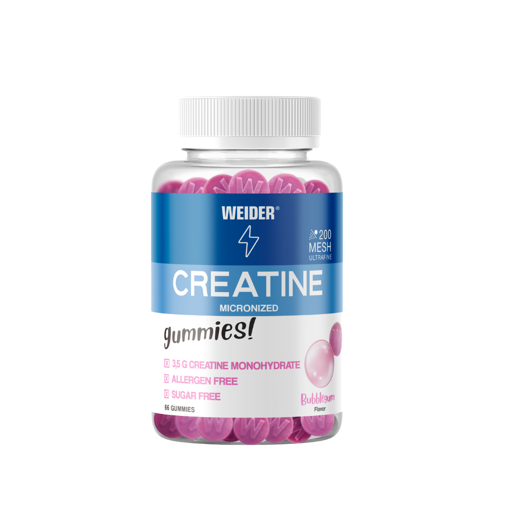 Weider Creatine Gummies 200 Mesh Chicle | 66 Gominolas
