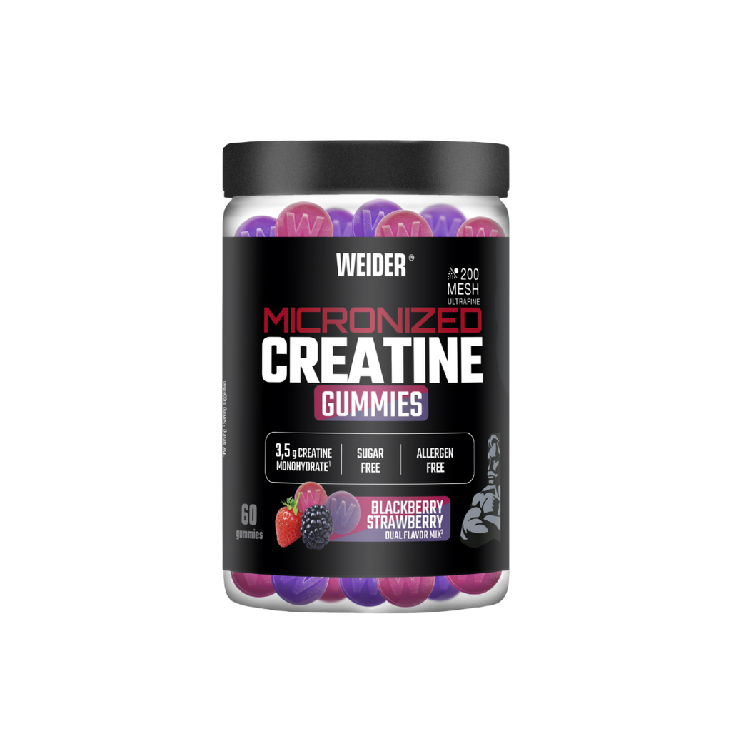 Weider Creatine Gummies Fresa-Mora | 60 Gominolas