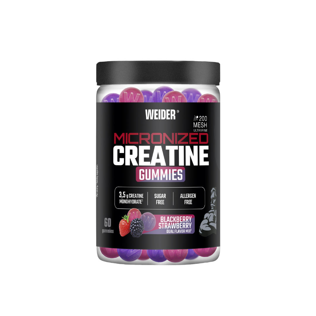 Weider Creatine Gummies Fresa-Mora | 60 Gominolas