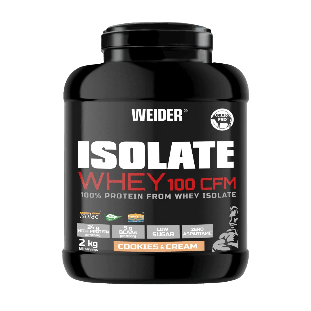 Weider Isolate Whey 100 CFM | Proteína Aislada de Suero