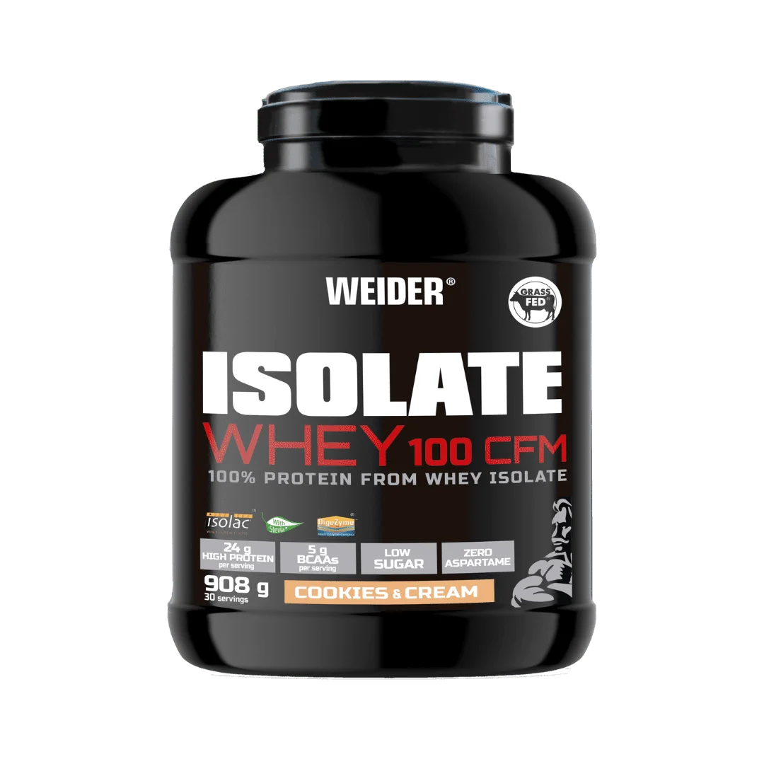 Weider Isolate Whey 100 CFM | Proteína Aislada de Suero
