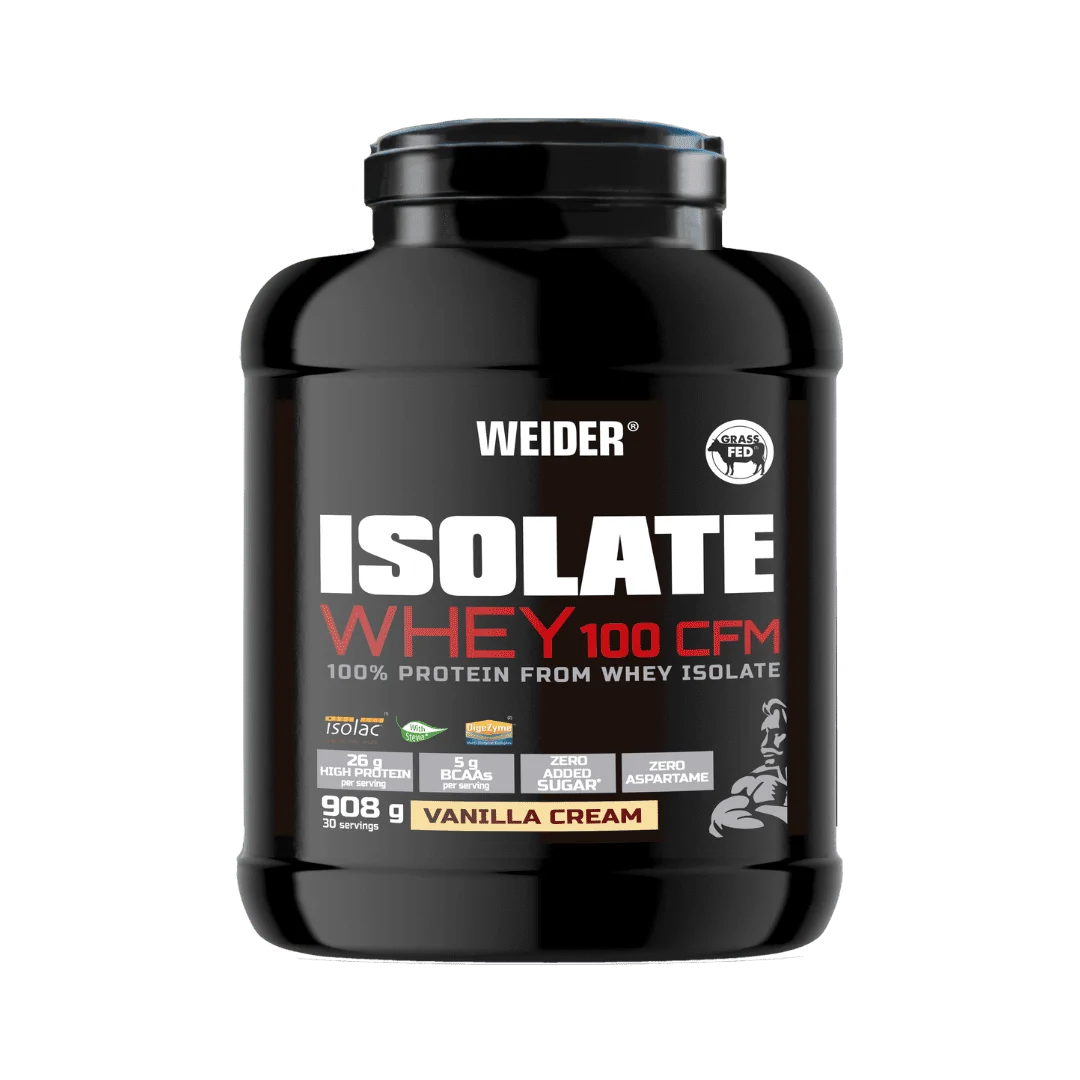 Weider Isolate Whey 100 CFM | Proteína Aislada de Suero