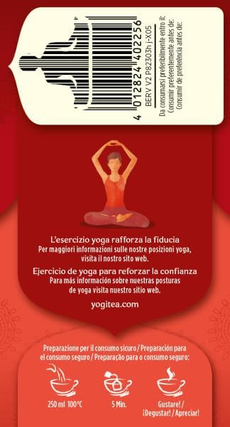 Yogi Tea Buenos Sueños Rooibos Vainilla 30,6g | 17 Bolsitas
