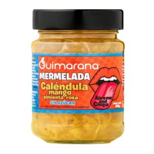 MERMELADA S/AZ CALENDULA-MANGO-PIMIENTA-ROSA 205G GUIMARANA
