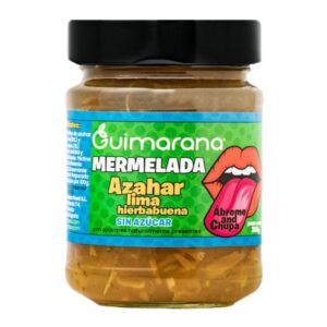 MERMELADA S/AZ PET AZAHAR-LIMA-HIERBABUENA 205G GUIMARANA