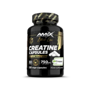 Creatina Creapure Cápsulas | Black Line Amix