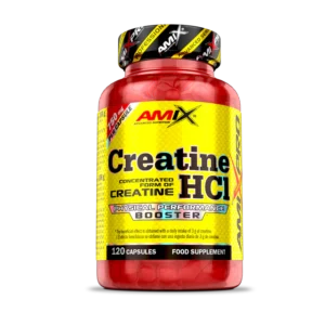Creatina HCl 120 cápsulas | Amix Pro