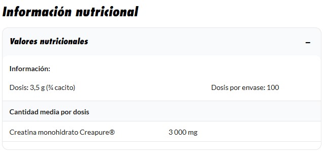 Creatina Creapure Drink Sabores | Black Line Amix - Imagen 2