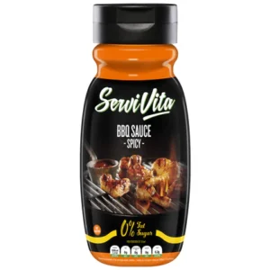 Salsa Zero Barbacoa Picante 320 ml | Servivita Sin Azúcar