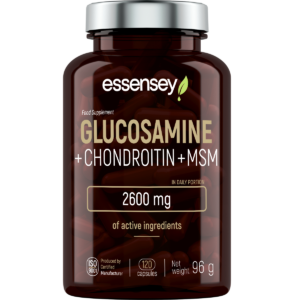 Glucosamine + Chondroitin + MSM Essensey | Cuidado Articular Diario