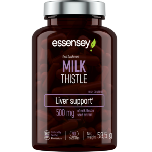 Milk Thistle Essensey 90 cápsulas | Cardo mariano