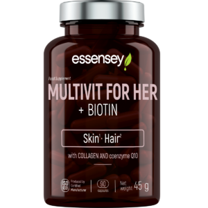 Multivit For Her + Biotin 90 cápsulas | Essensey