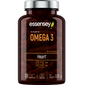 Omega 3 Essensey 90 cápsulas | Ácidos grasos esenciales