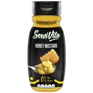 Salsa Zero Miel & Mostaza 320 ml | Servivita Sin Azúcar