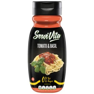 Salsa Zero Tomate & Albahaca 320 ml | Servivita Sin Azúcar