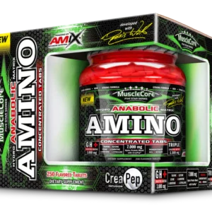Anabolic Amino con CreaPep 250 tabletas | Amix Musclecore