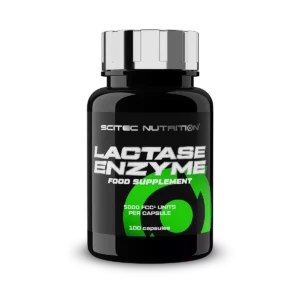 Lactase Enzyme Scitec | Enzima Lactasa en Cápsulas
