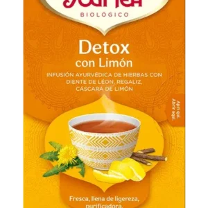 Yogi Tea Detox Limón 30,6g | 17 Bolsitas de Infusión