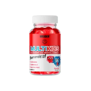 Weider Multikids Gummies Cereza | 50 Gominolas