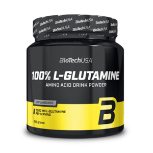 100% L-Glutamina BiotechUSA 240g